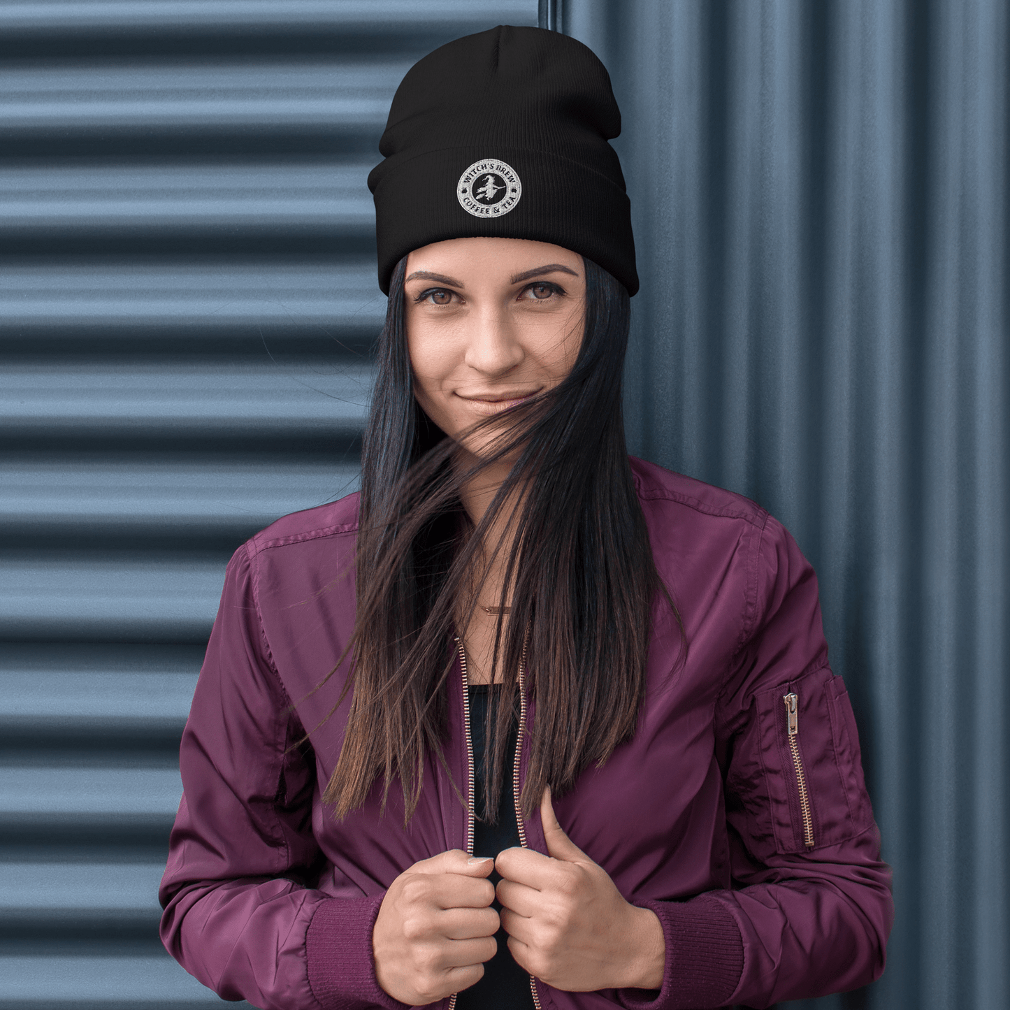 Witch's Brew Logo Embroidered Beanie